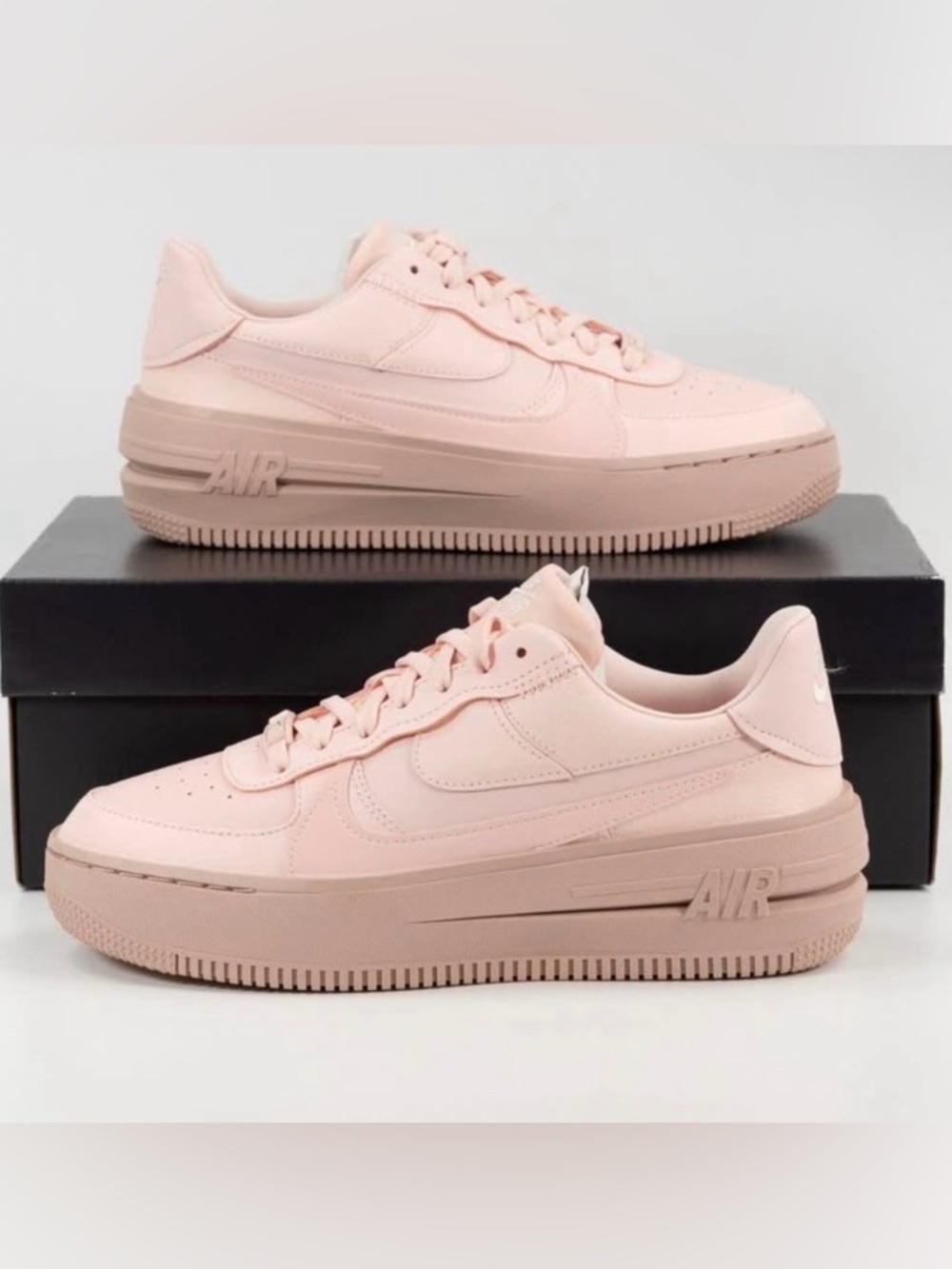 Nike Women's Air Force 1 PLT.AF.ORM in the 'Atmosphere' pink colorway
